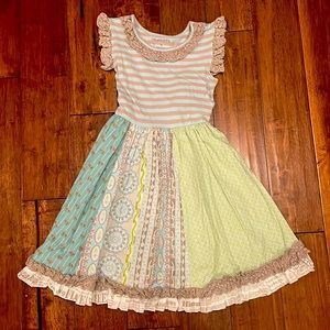 🩵Mustard Pie brand girls dress, size 6 🩵